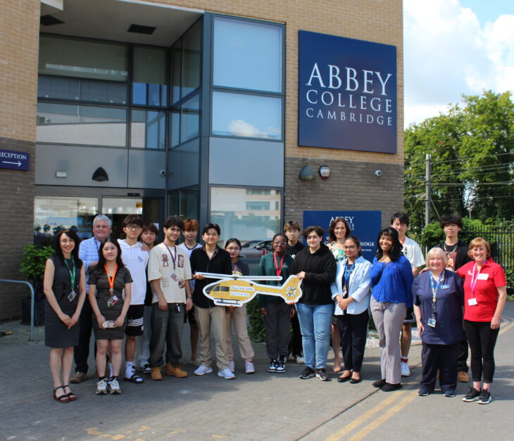 Abbey Cambridge Community Raises Funds for East Anglian Air Ambulance