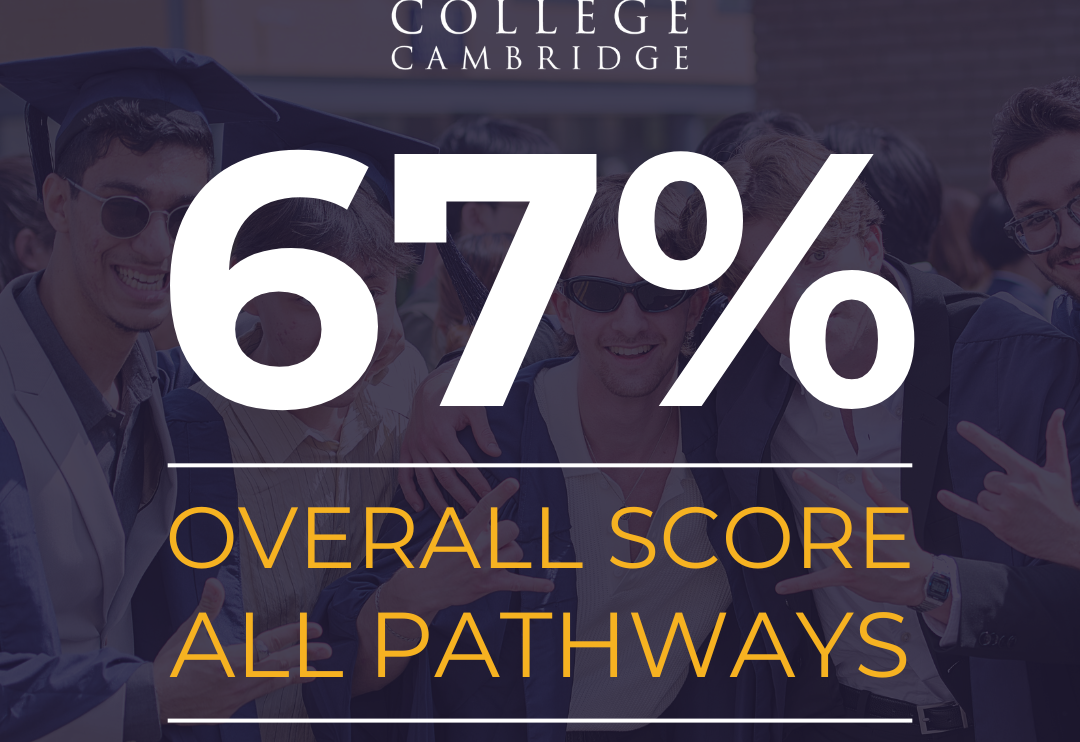 Abbey College Cambridge International Foundation Progamme 67% Average Score in 2024